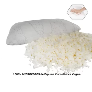 Almohada Memory Visco Microcopos