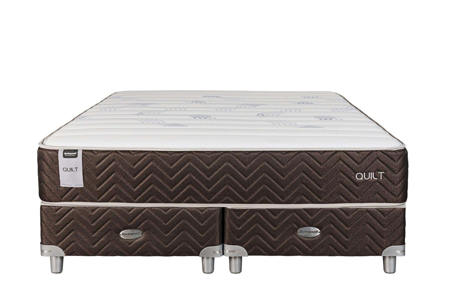 Colchón Springwall Quilt 160x200-2 1/2 plaza (Queen) Resortes - Imagen 3