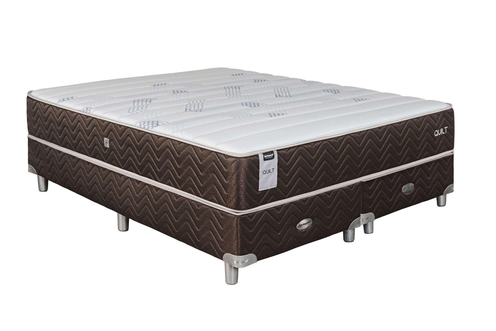 Colchón Springwall Quilt 160x200-2 1/2 plaza (Queen) Resortes - Imagen 2