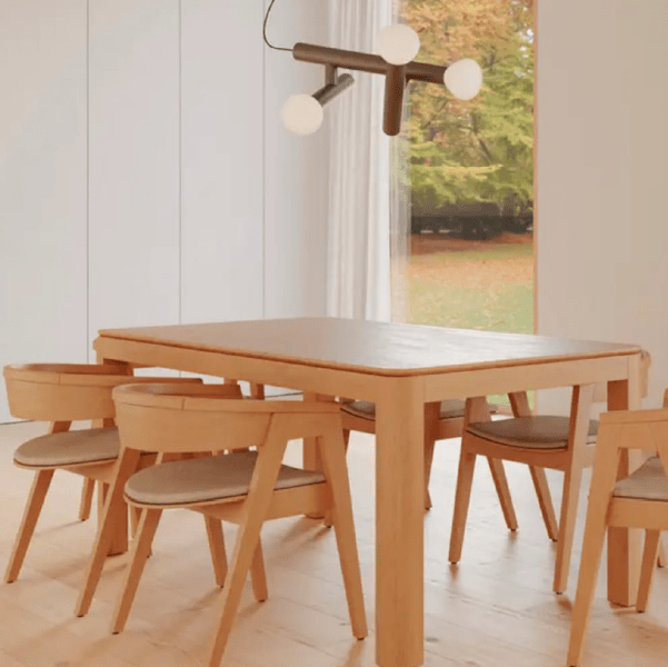 Mesa Lacar Fija - Pergamino Muebles Línea Grandis - Imagen 3